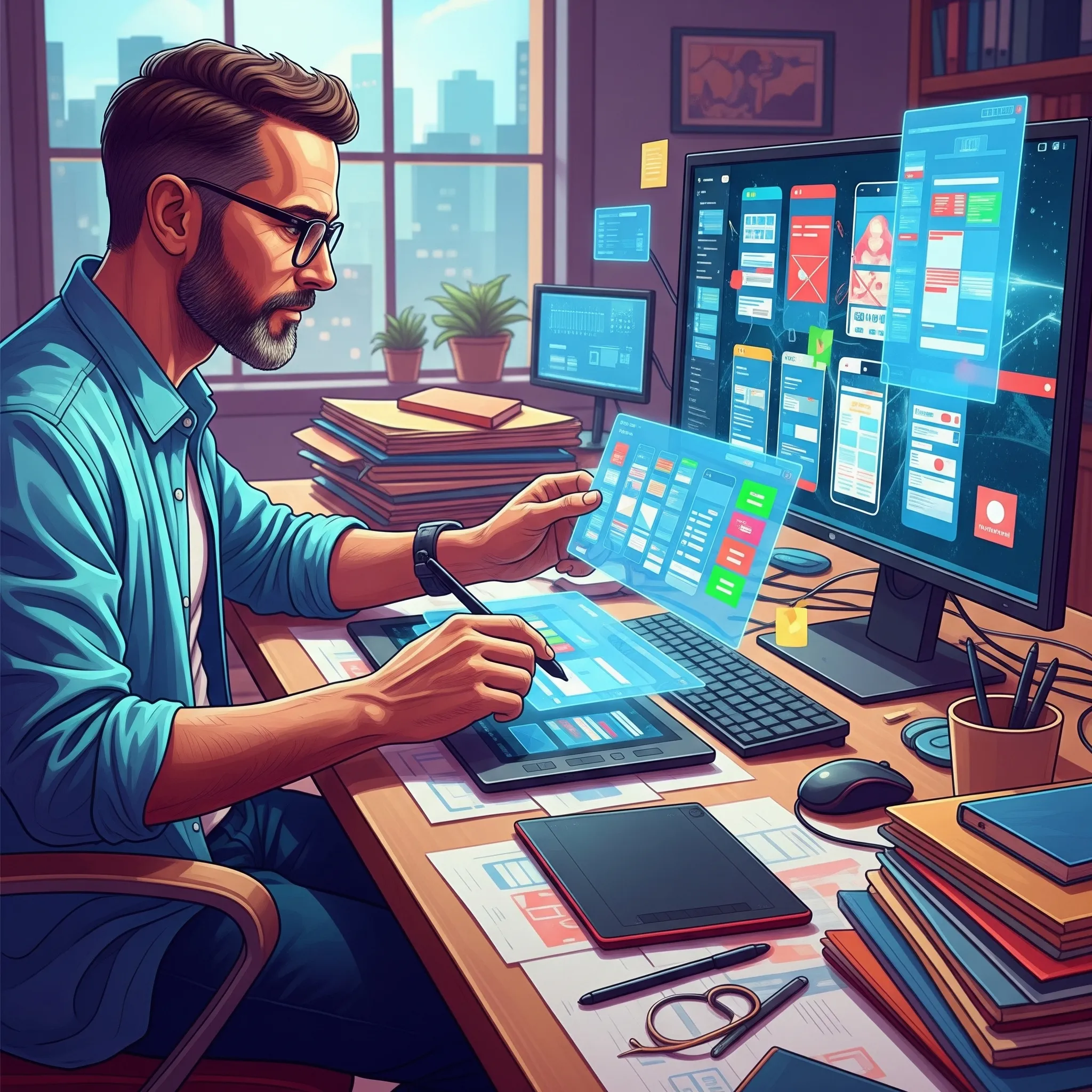 مميزات وتحديات أن تصبح مصمم UI/UX
